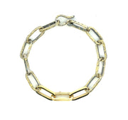 KATE MALLER Lyrical Gold Link Bracelet